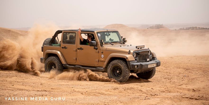Vintage Jeep tour around Marrakech